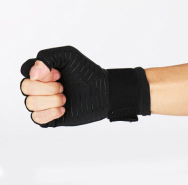 SyeJam® Copper Infused Arthritis Gloves with Elastic Band (Exclusive) - SyeJam