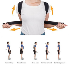 SyeJam®  Back Posture Corrector Support with Adjustable Strap - SyeJam
