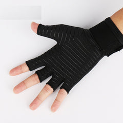 SyeJam® Copper Infused Arthritis Gloves with Elastic Band (Exclusive) - SyeJam