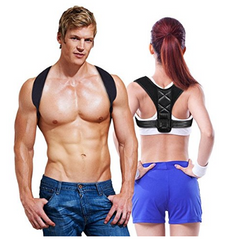 SyeJam®  Back Posture Corrector Support with Adjustable Strap - SyeJam